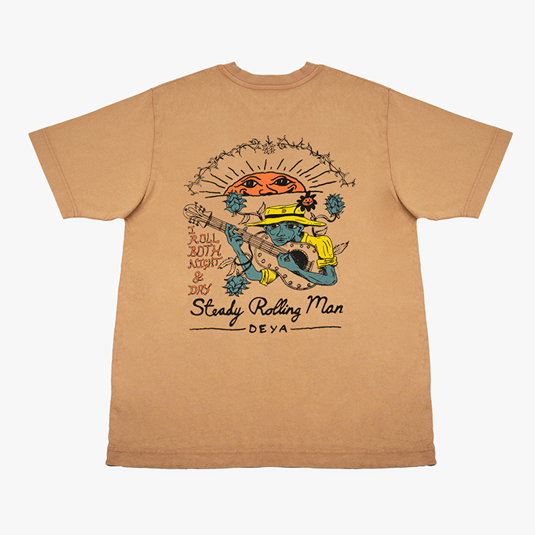 DEYA Steady Rolling Man V3 T-shirt Back