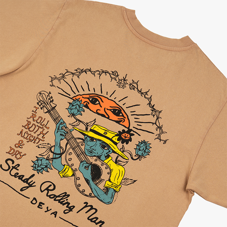 DEYA Steady Rolling Man V3 T-shirt Backprint