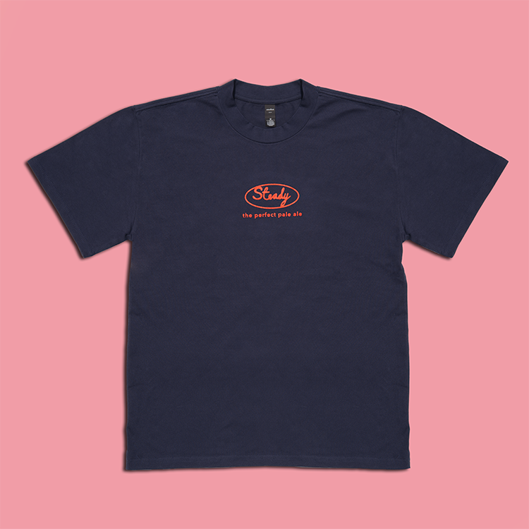 T-SHIRT - STEADY ROLLING MAN - NAVY