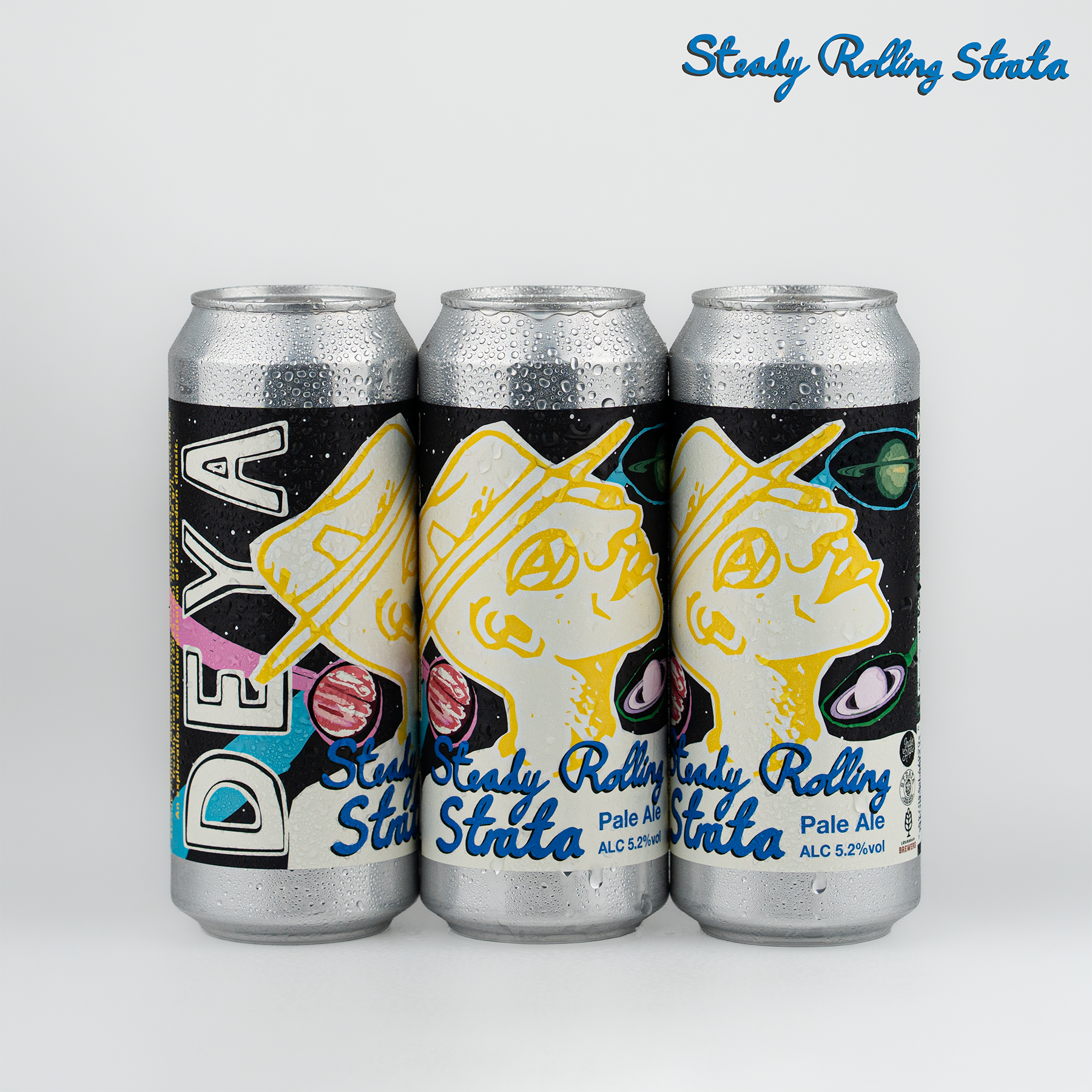 500ML - STEADY ROLLING STRATA - 5.2% - PALE ALE