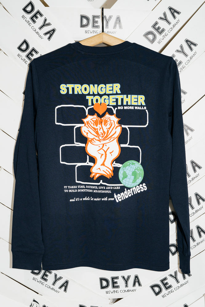 
            
                Load image into Gallery viewer, LONG SLEEVE TEE - STRONGER TOGETHER
            
        