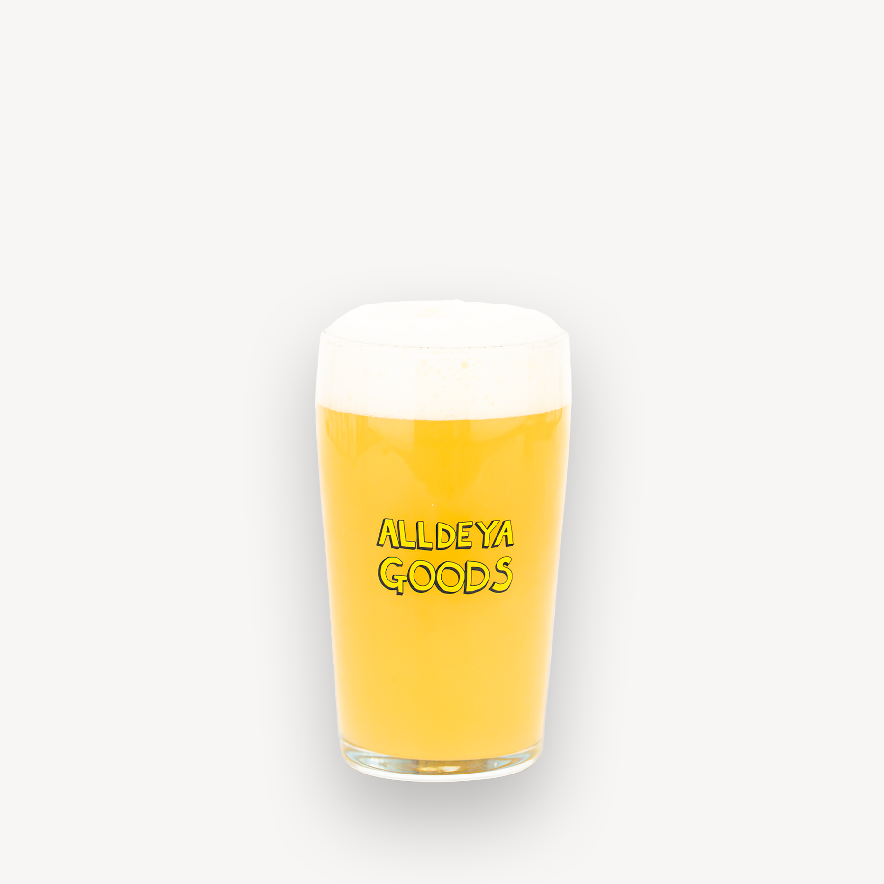 PINT GLASS - ALLDEYA GOODS - CROC