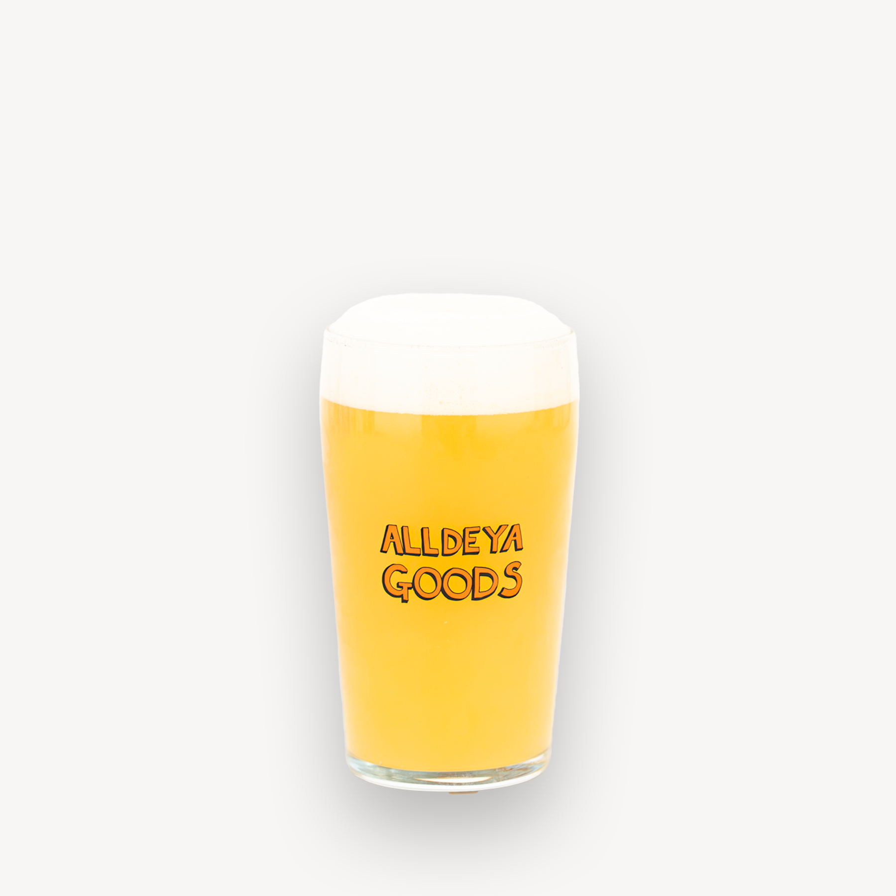 PINT GLASS - ALLDEYA GOODS - ADG