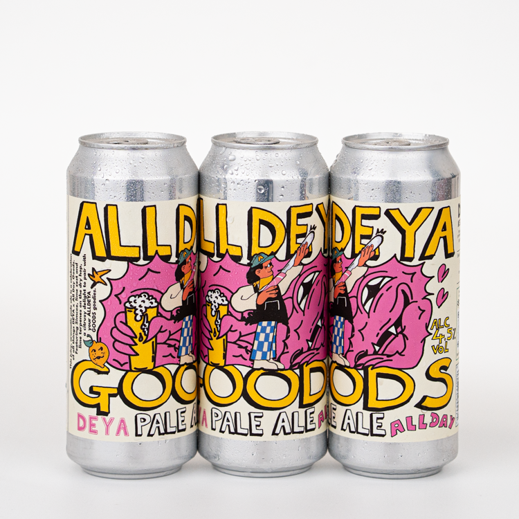 500ML - ALL DEYA GOODS - 4.5% - PALE ALE