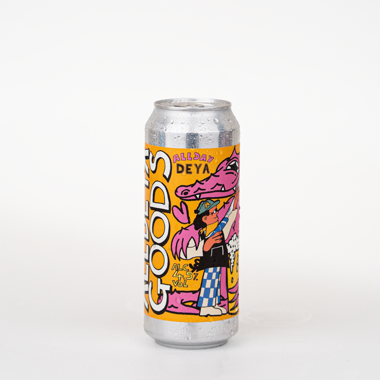 500ML - ALL DEYA GOODS - 4.5% - PALE ALE