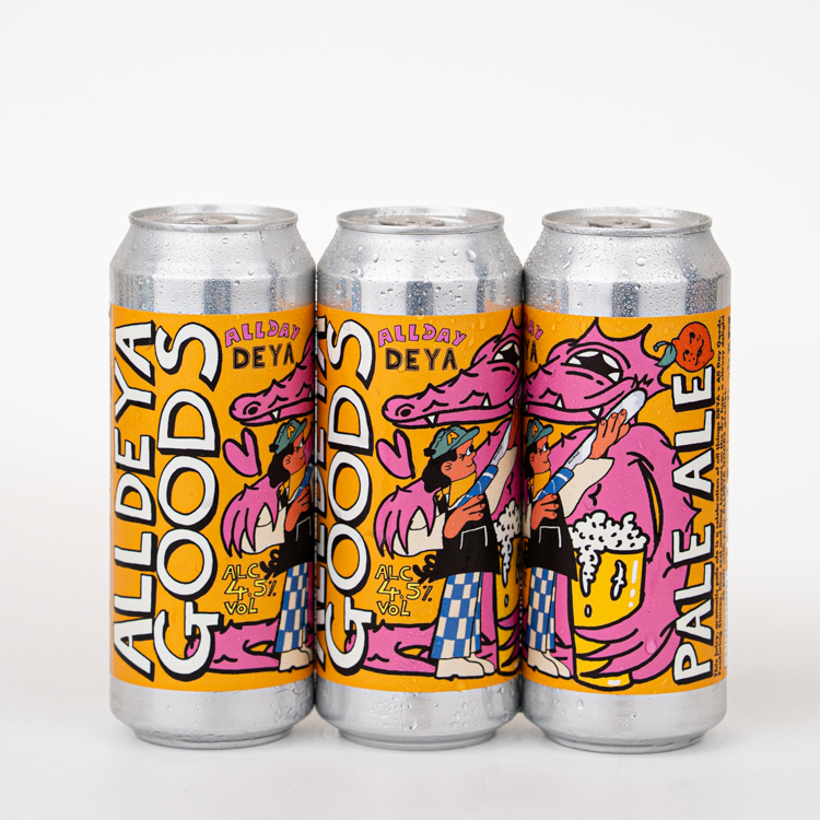500ML - ALL DEYA GOODS - 4.5% - PALE ALE
