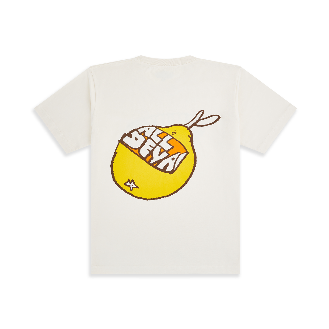 T-SHIRT - ALL DEYA GOODS FRUIT TEE - NATURAL