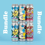 500ML 6 PACK - MIXED PACK - 6.5% / 5% / 5% - IPA / PALE ALE / BRIGHT PALE ALE