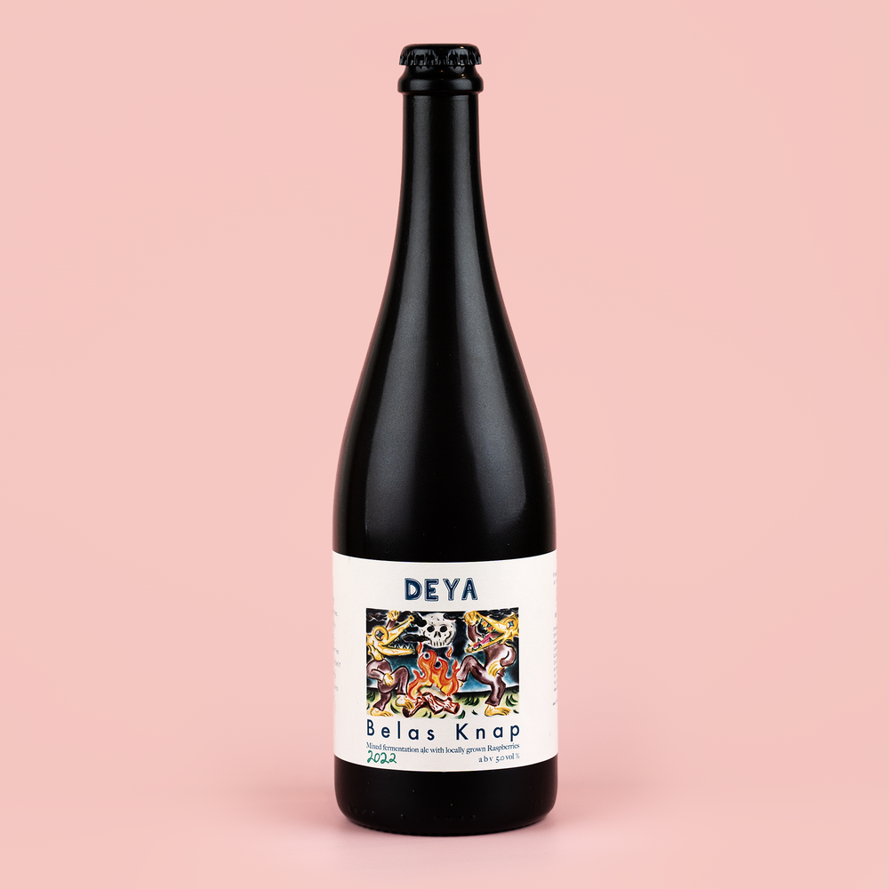 DEYA 750ml bottle of Belas Knap Mixed Fermentation Beer with Rasberries