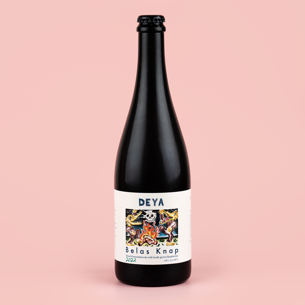 750ML - BELAS KNAP 2022 - 5.0% - MIXED FERM ALE WITH RASPBERRIES