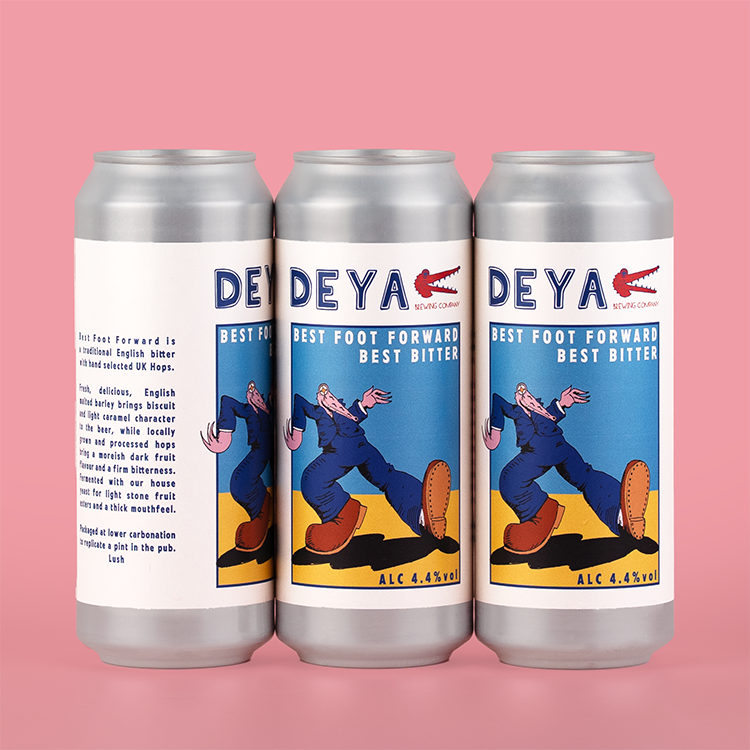 500ML - BEST FOOT FORWARD - 4.4% - BITTER