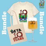 DEYA 10 MERCH BUNDLE - BUTTERFLY TEE / TOTE / GOBLET GLASS