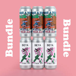 500ML 6 PACK - PALE ALE BUNDLE  - 5.0% / 4.5% - PALE ALE / PALE ALE