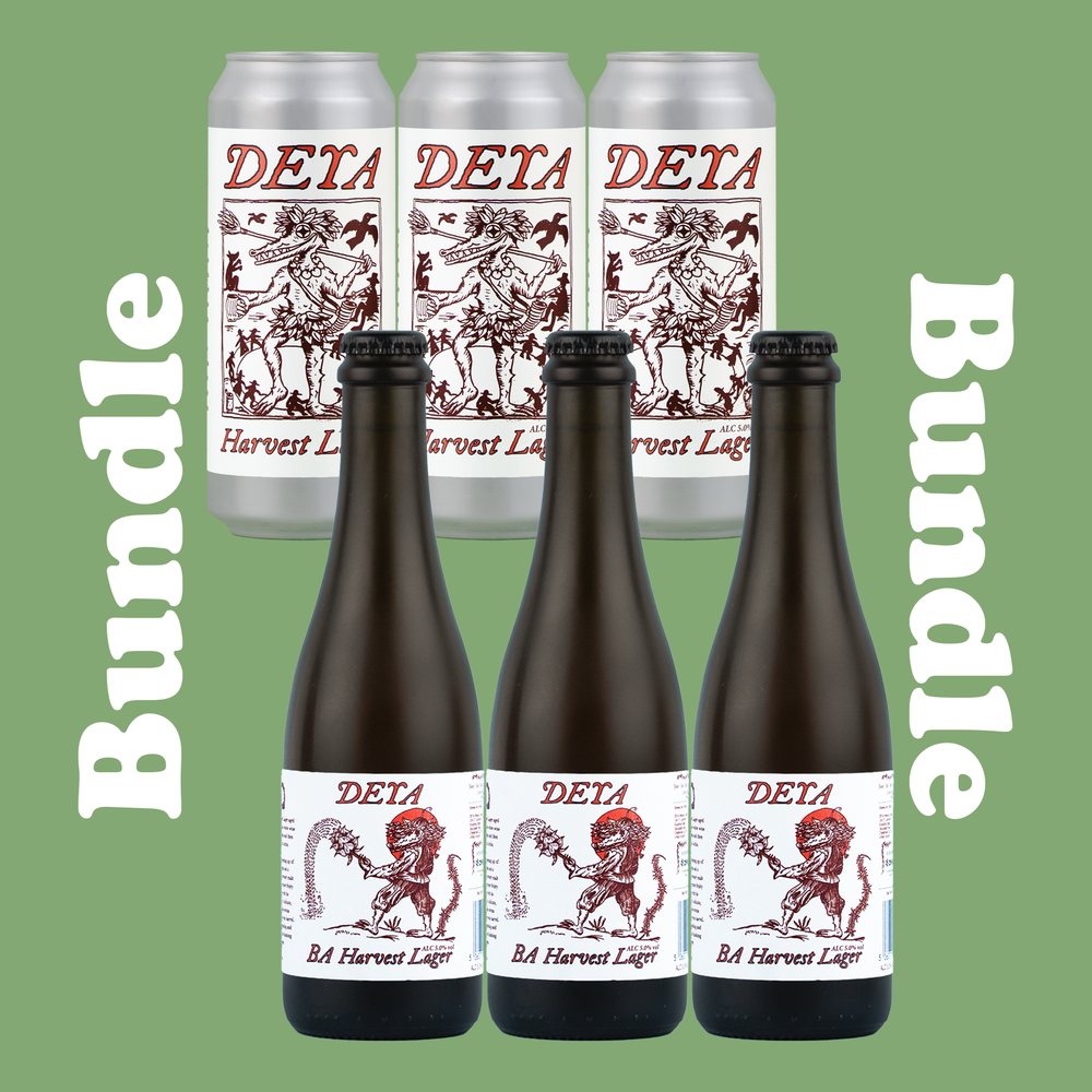 375ML / 500ML 6 PACK - HARVEST BUNDLE  - 5.0% / 5.0% - B.A. LAGER / LAGER