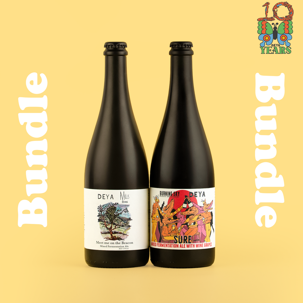 2 x 750ml bottle of DEYA Mixed Fermentation beer 