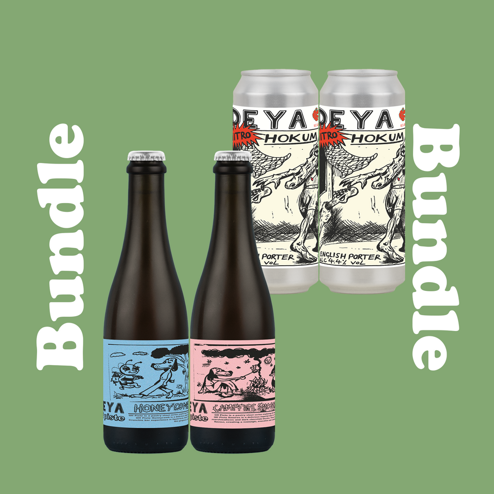 375ML / 500ML 4 PACK - STOUT BUNDLE  - 11% / 11% / 4.4% - IMPERIAL STOUT / IMPERIAL STOUT / PORTER