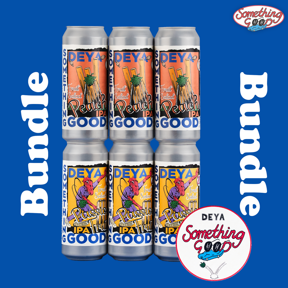 500ML 6 PACK - SOMETHING GOOD BUNDLE - 6.0% / 6.0% - IPA / IPA