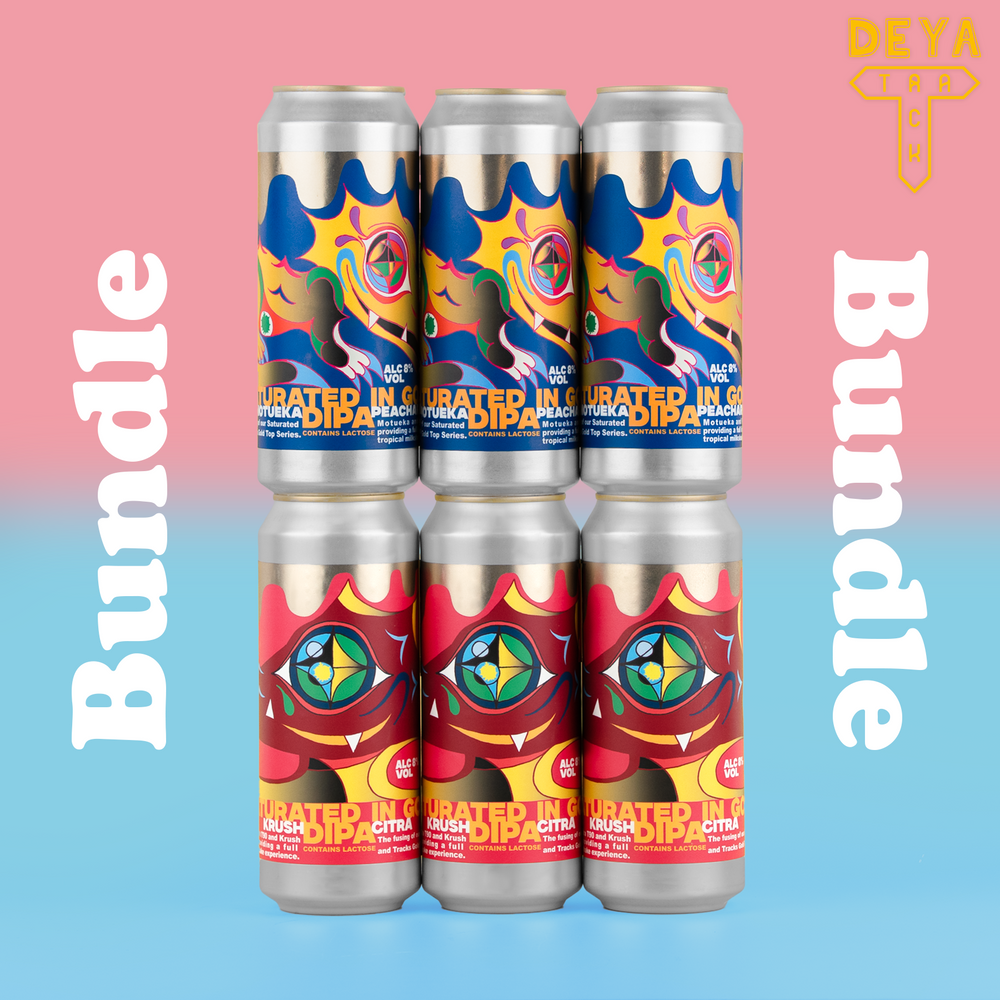 500ML 6 PACK - GOLD DIPA BUNDLE  - 8.0% / 8.0% - DIPA / DIPA