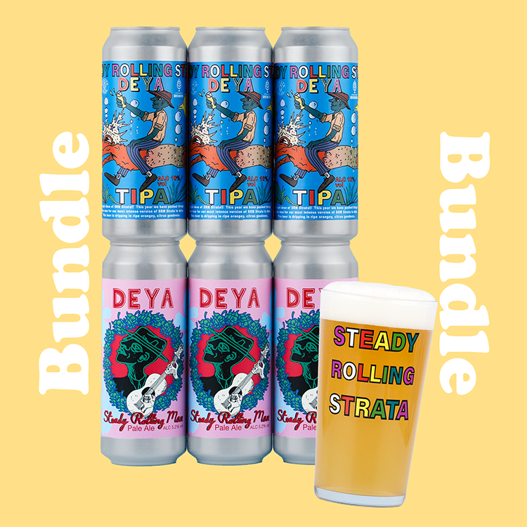 500ML 6 PACK - STEADY TIPA BUNDLE - 5.2% / 10% - PA / TIPA