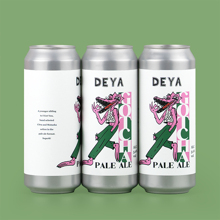 500ML - GOTCHA - 5.0% - PALE ALE