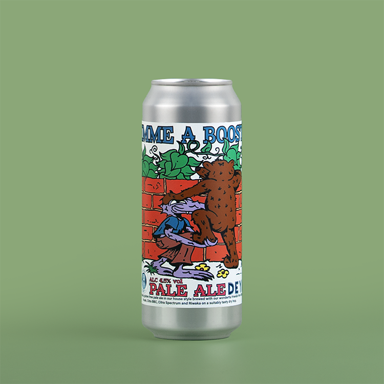 500ML - GIVE ME A BOOST - 4.5% - PALE ALE