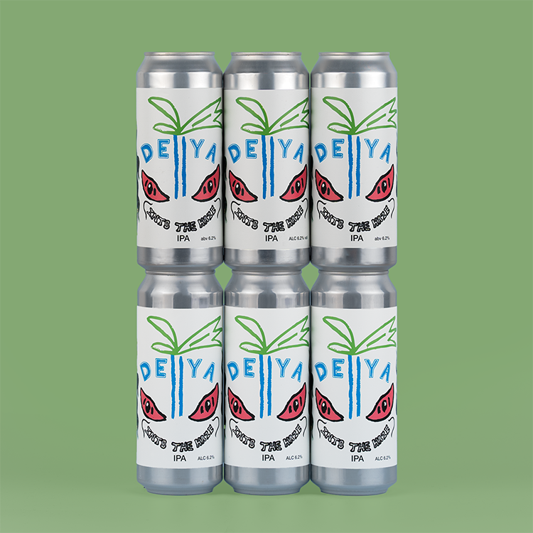 6 x 500ml can of DEYA Into The Haze IPA