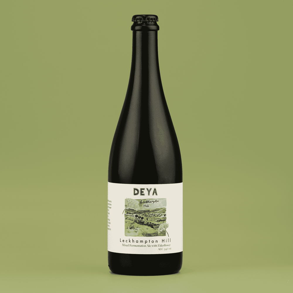 750ml bottle of DEYA Leckhampton Hill Mixed Fermentation Ale. 2023 Vintage