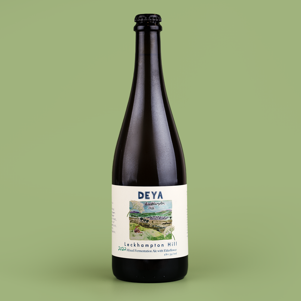 DEYA 750ml bottle of Leckhampton Hill Mixed Fermentation Beer with Elderflower