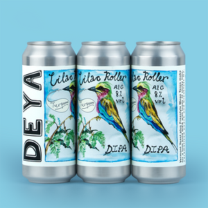 3 x 500ml can of DEYA Lilac Roller DIPA
