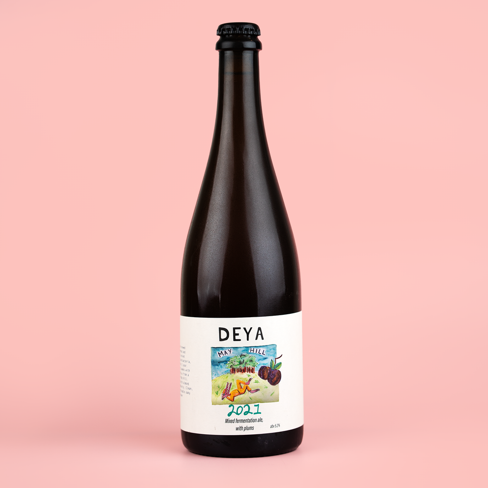 750ML - MAY HILL 2021 - 5.2% - MIXED FERM ALE WITH PLUMS
