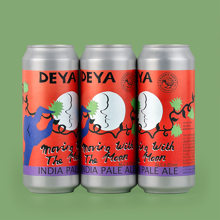 500ML - MOVING WITH THE MOON - 6.0% - IPA