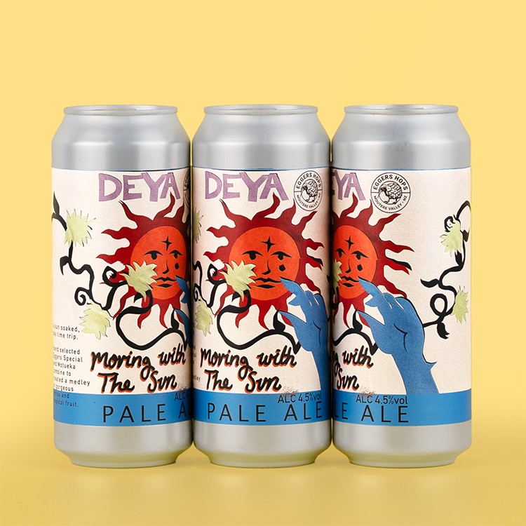 500ML - MOVING WITH THE SUN - 4.5% - PALE ALE