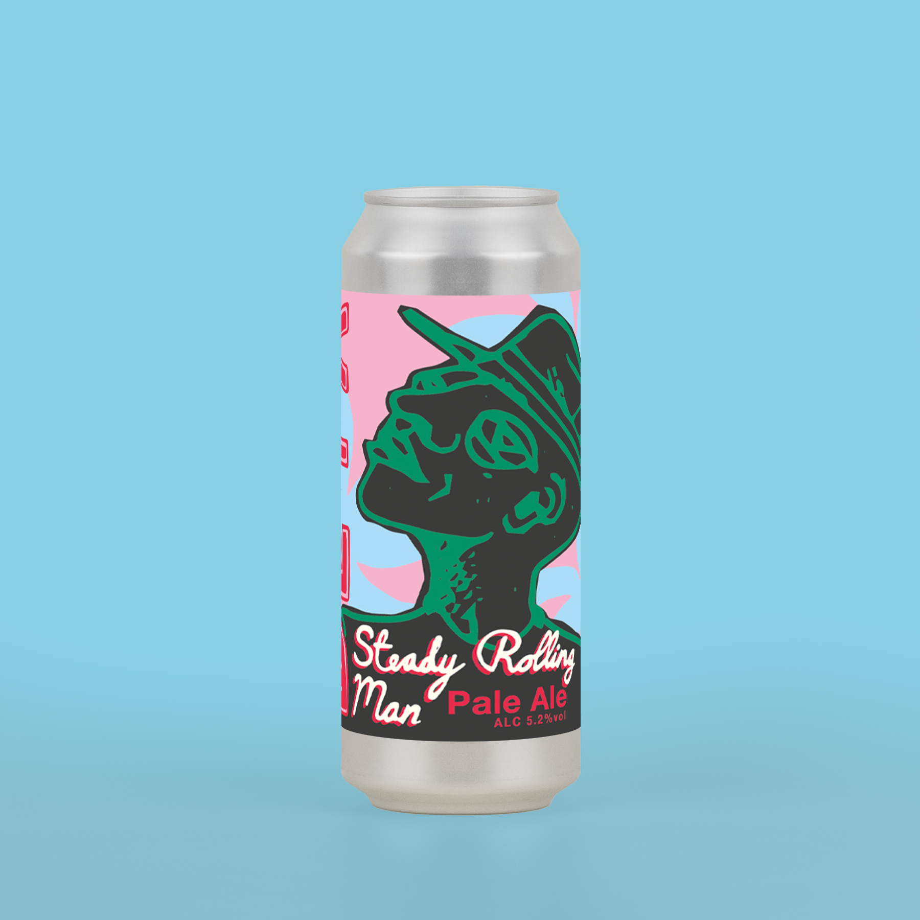 500ML - STEADY ROLLING MAN - 5.2% - PALE ALE