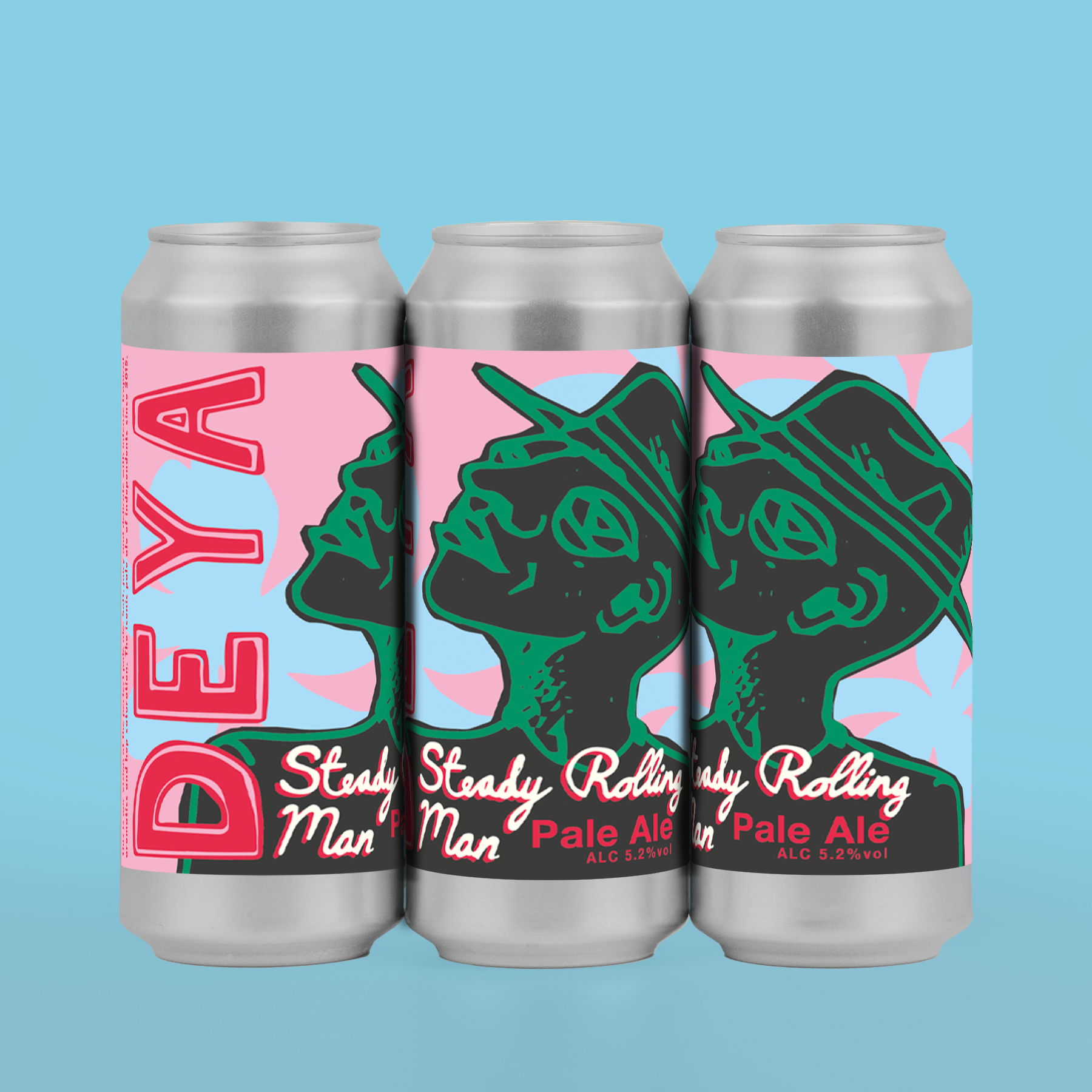 500ML - STEADY ROLLING MAN - 5.2% - PALE ALE