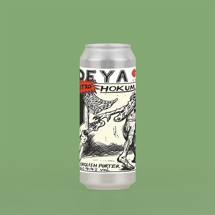 500ML - NITRO HOKUM - 4.4% - PORTER