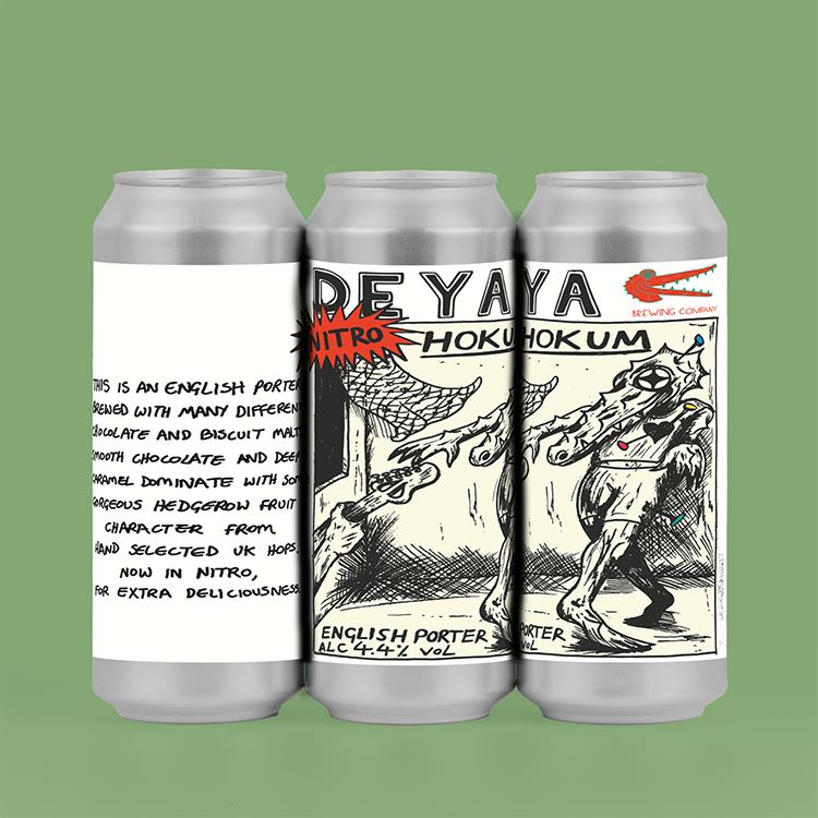 500ML - NITRO HOKUM - 4.4% - PORTER