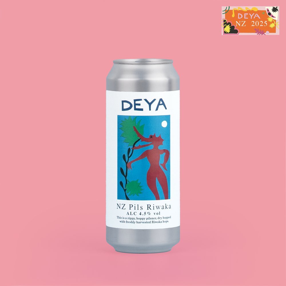 500ML - NZ PILS RIWAKA - 4.5% - LAGER