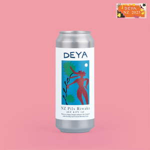 500ML - NZ PILS RIWAKA - 4.5% - LAGER