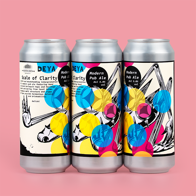 3 x 500ml can of DEYA Scale Of Clarity Pale Ale