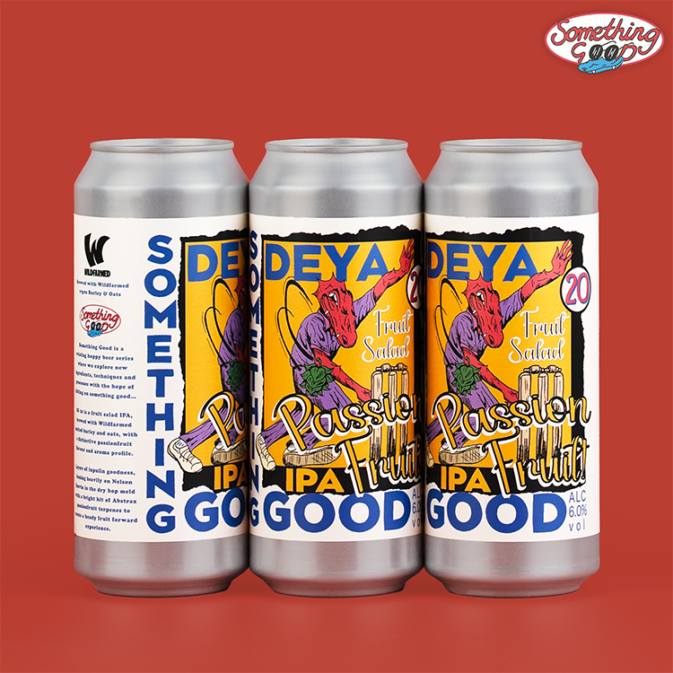 500ML 6 PACK & GLASS - SOMETHING GOOD GLASS  BUNDLE - 6.0% / 6.0% - IPA / IPA