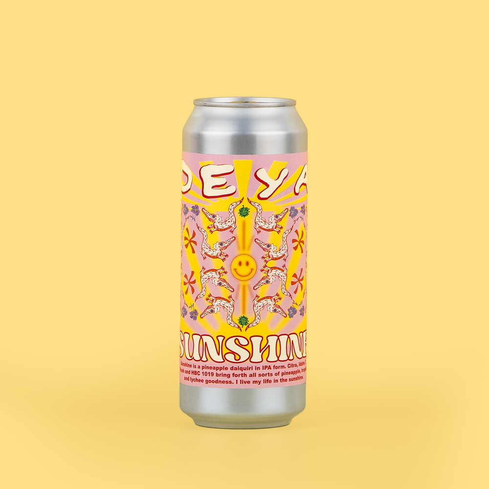 500ML Can of DEYA Sunshine IPA