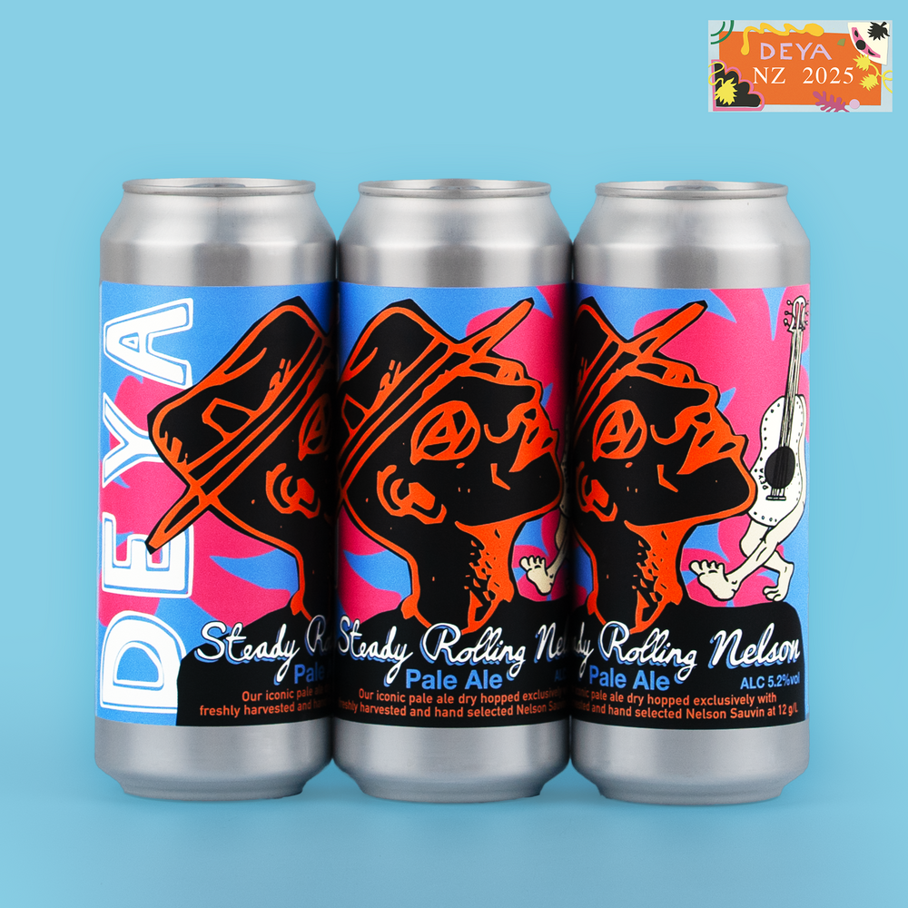 3 x 500ml Can of DEYA Steady Rolling Nelson PA