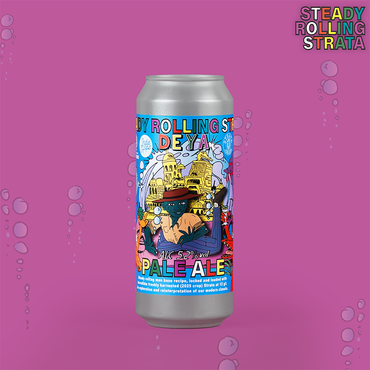 500ML - STEADY ROLLING STRATA - 5.2% - PALE ALE