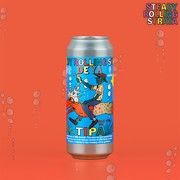 500ML - STEADY ROLLING STRATA TIPA - 10% - TIPA