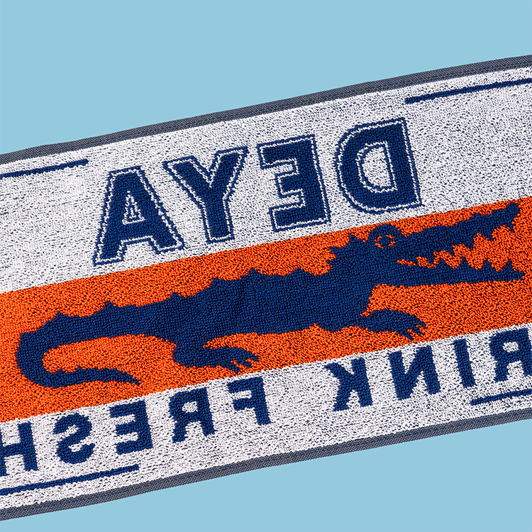 DEYA Drink Fresh Bar Towel - Back Close Up