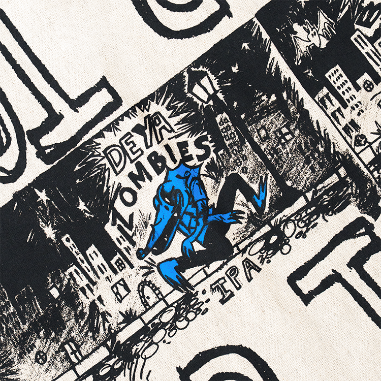 DEYA ZOMBIES BEER TOWEL