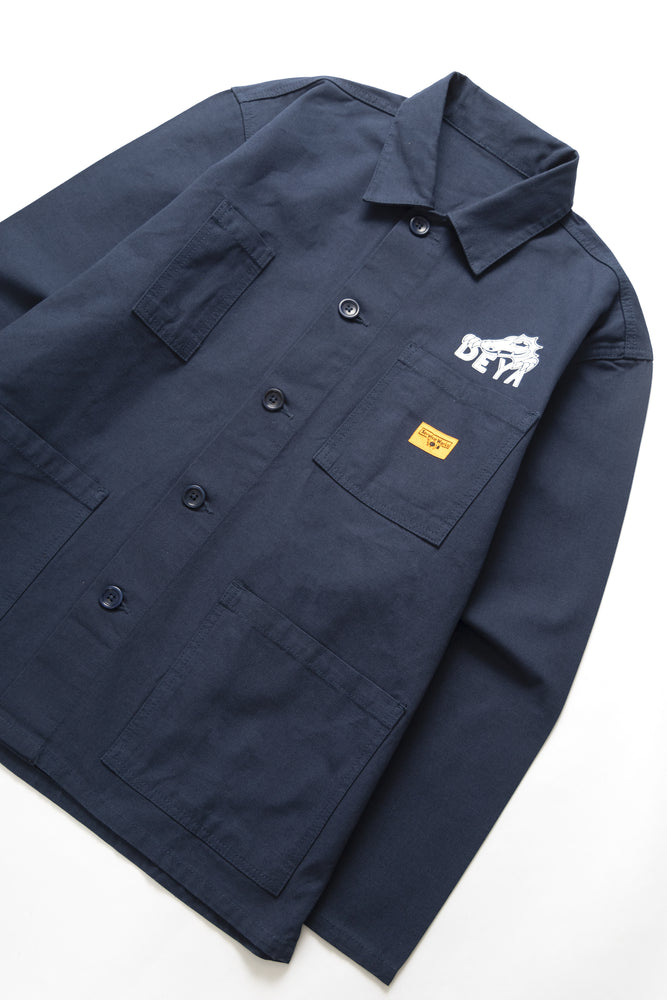 DEYA x Service Works Navy Blue BOH Coverall Jacket