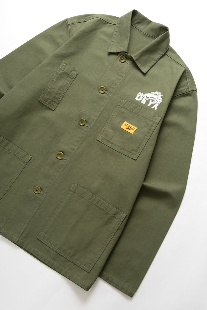DEYA x Service Works Olive Green FOH Coverall Jacket 