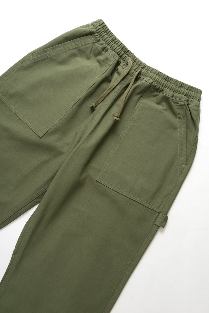 DEYA x Service Works Olive Green FOH Pants - front